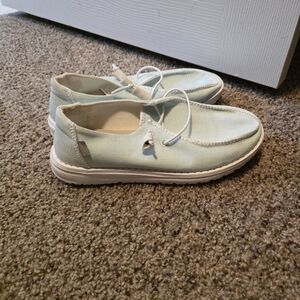 Hey Dude Light Blue Women's Flats